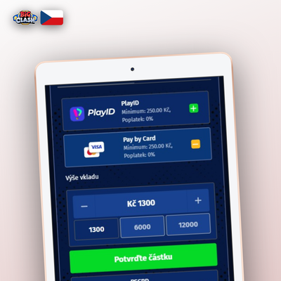 Bankovní převod jako platební metoda pro vyšší vklady v Bigclash Casino
