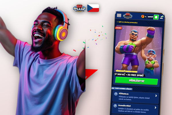 Bigclash Casino bonus bez vkladu — free spiny zdarma bez nutnosti vkládat