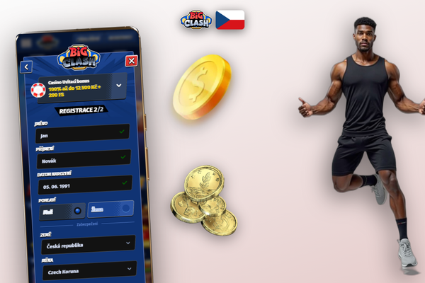 Sekce ověření totožnosti v Bigclash Casino – nahrání občanského průkazu