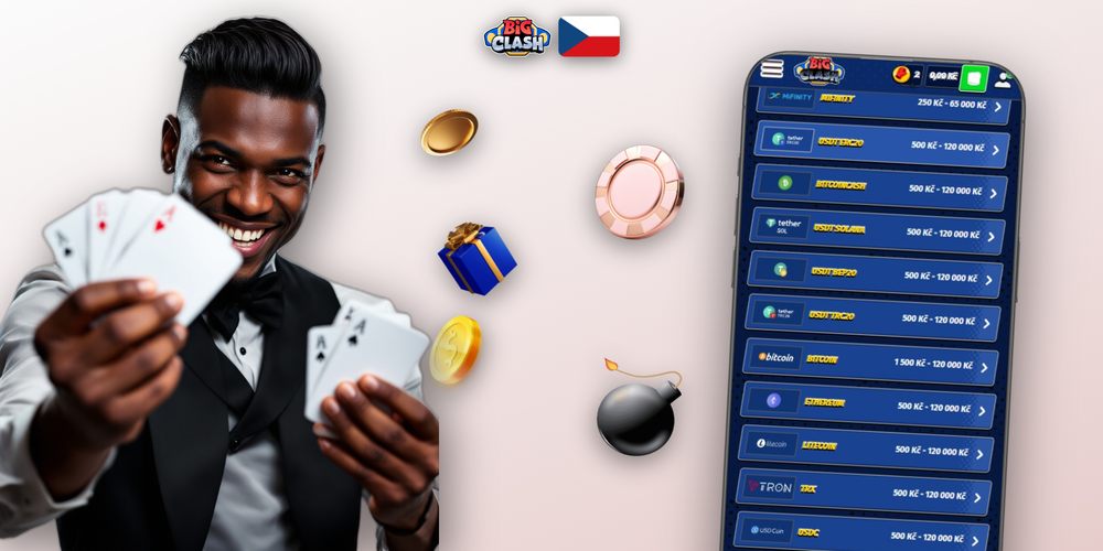 Přehled platebních metod Bigclash Casino — Visa, Mastercard, Skrill, Neteller a Bitcoin
