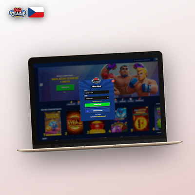 Ikona e-mailové registrace v Bigclash Casino – klasický způsob založení účtu