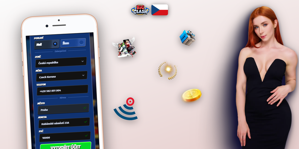 Tři způsoby registrace v Bigclash Casino – e-mail, telefon a sociální sítě